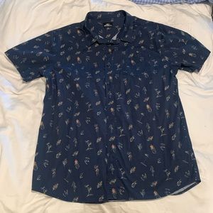 Men’s O’Neill short sleeve collared shirt, Hawaiian style